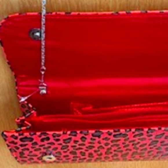 Womens Designer Clutch Shoulder / Crossbody Bag - Picture 8 of 9
